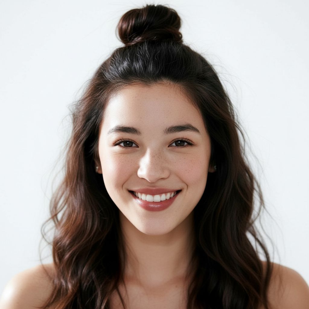 Half-Up Top Knot