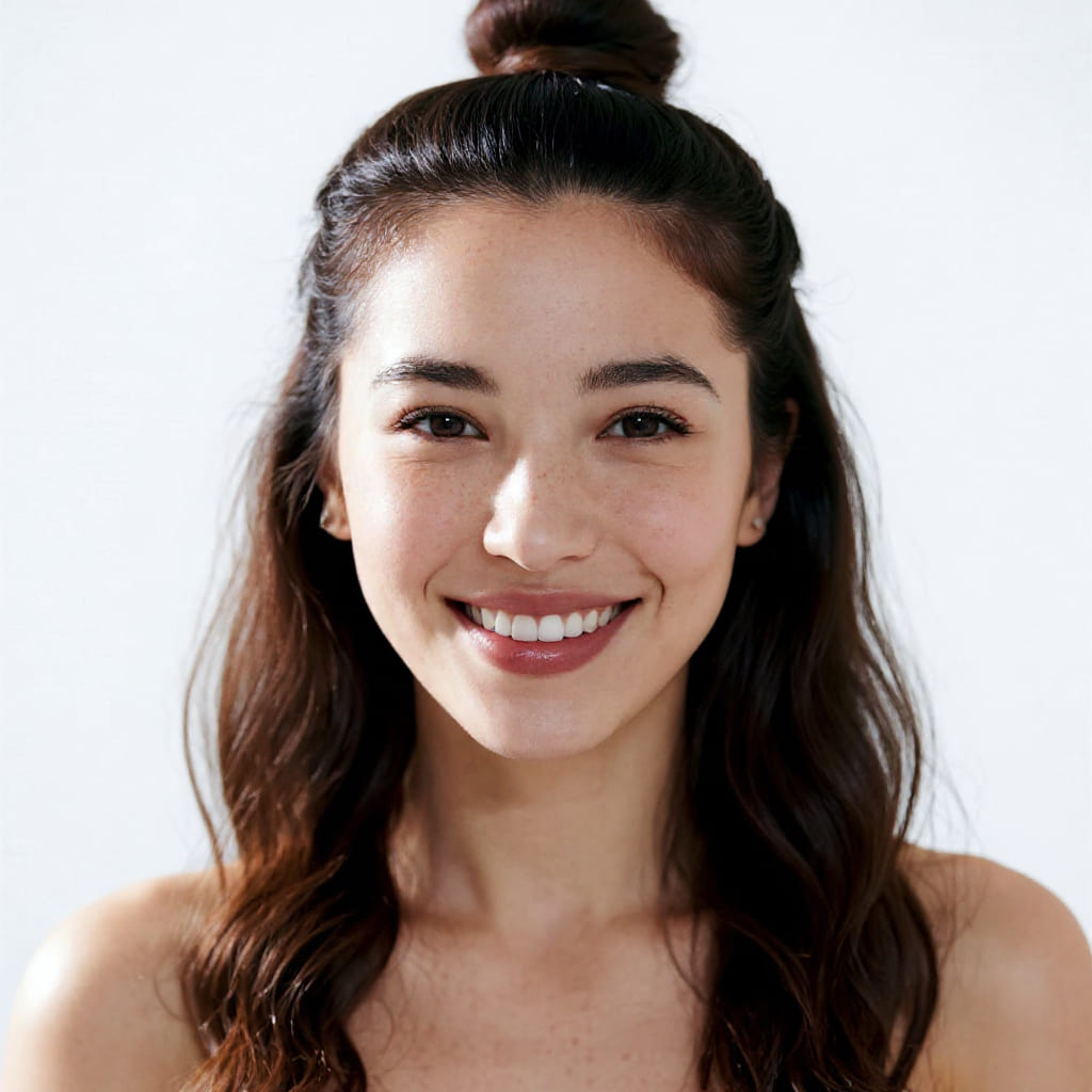 Half-Up Top Knot