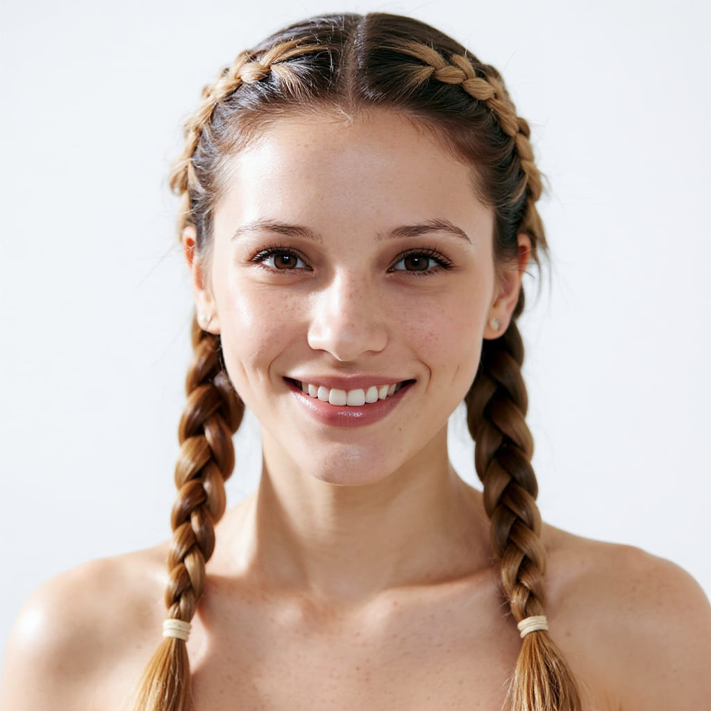 Milkmaid Braids